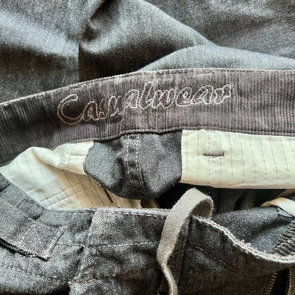 ZARA MAN Casualwear pants gray US 36x30 Gently used - Picture 6 of 8